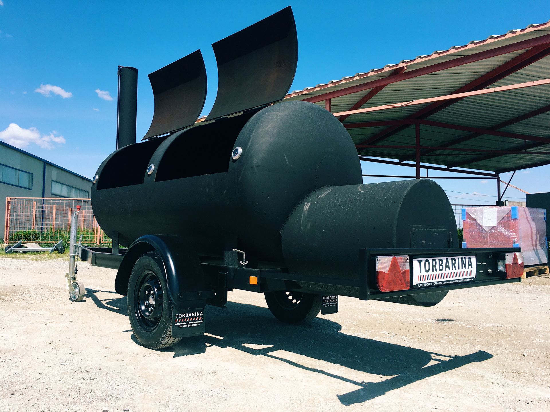 Prikolica za smoker, Nekić trucks, torbarina smoker