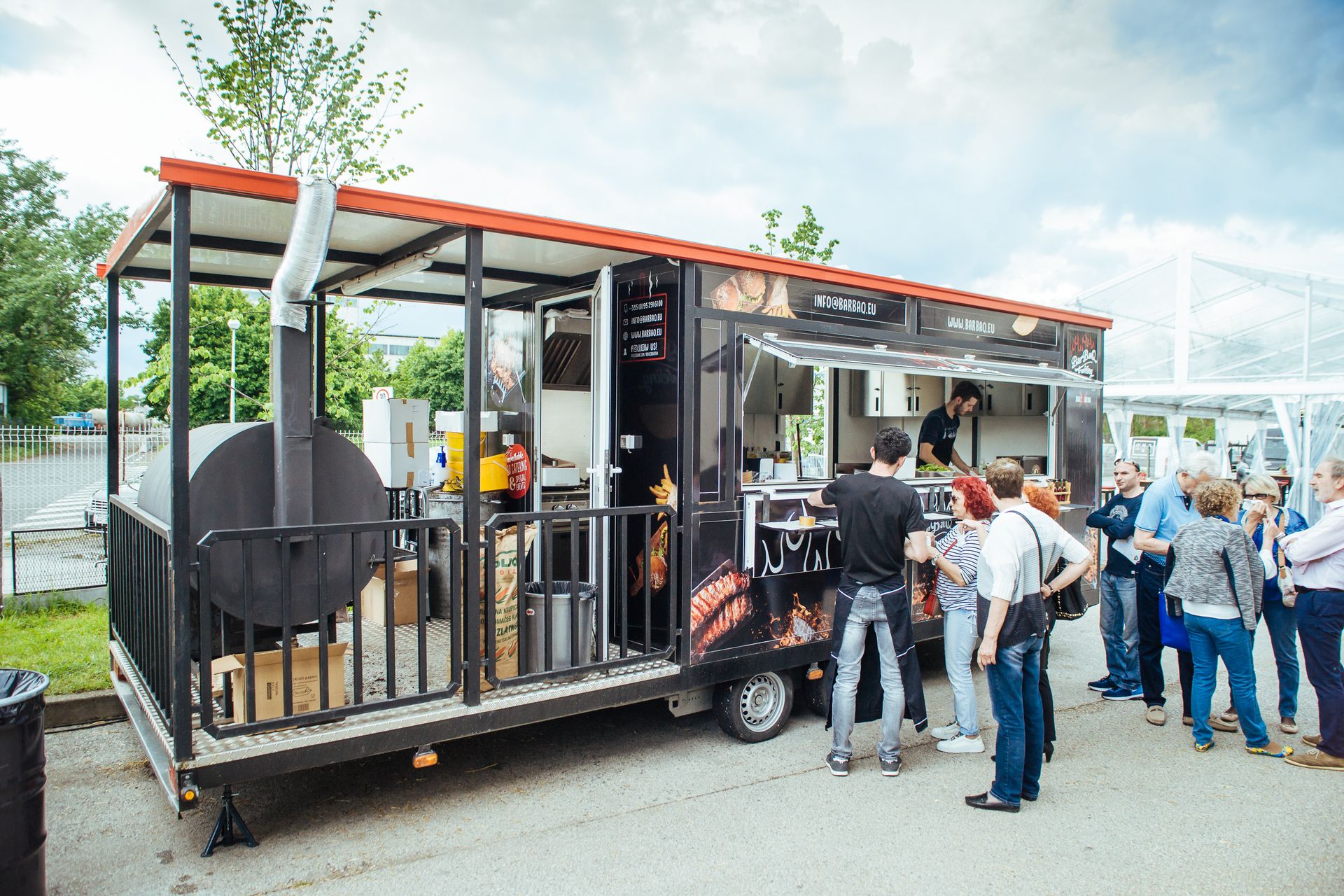 Food truck, mobilna kućica, prikolica za ugostiteljstvo