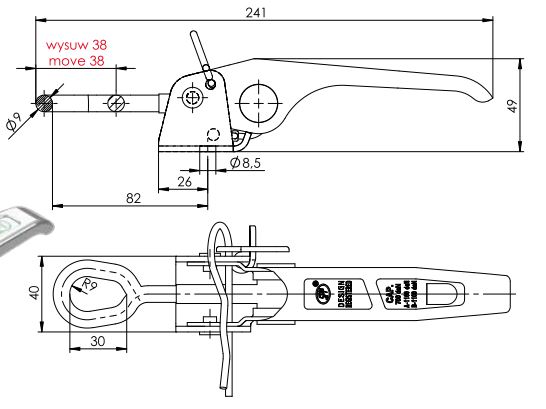 Zatvarač pant SPP, ZB-03