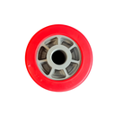 Bočni roler elastomer/polymer I Ø100x53x21mm I sivo - crveni MR
