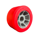 Bočni roler elastomer/polymer I Ø100x53x21mm I sivo - crveni MR