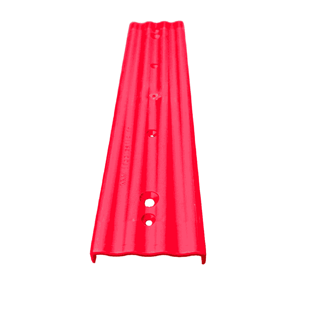 Plata plastična-bočna skija I 400x88x3mm I crvena MR