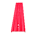 Plata plastična-bočna skija I 400x88x3mm I crvena MR