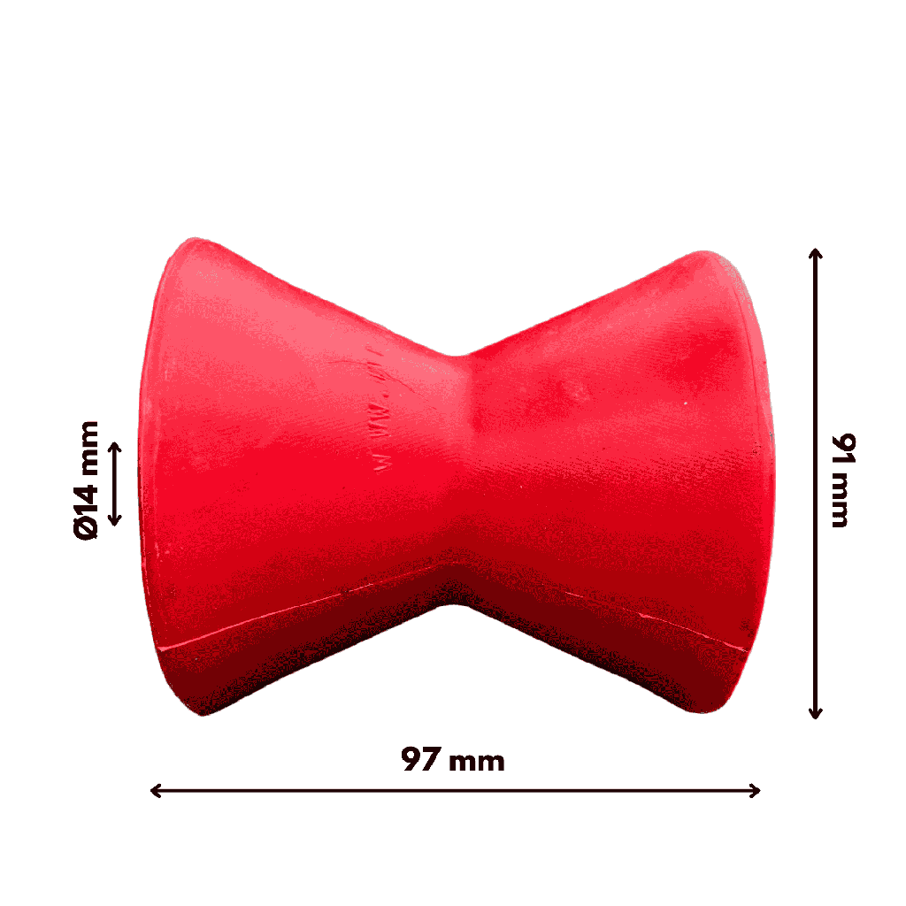Roler za pramac elastomer I crveni MR