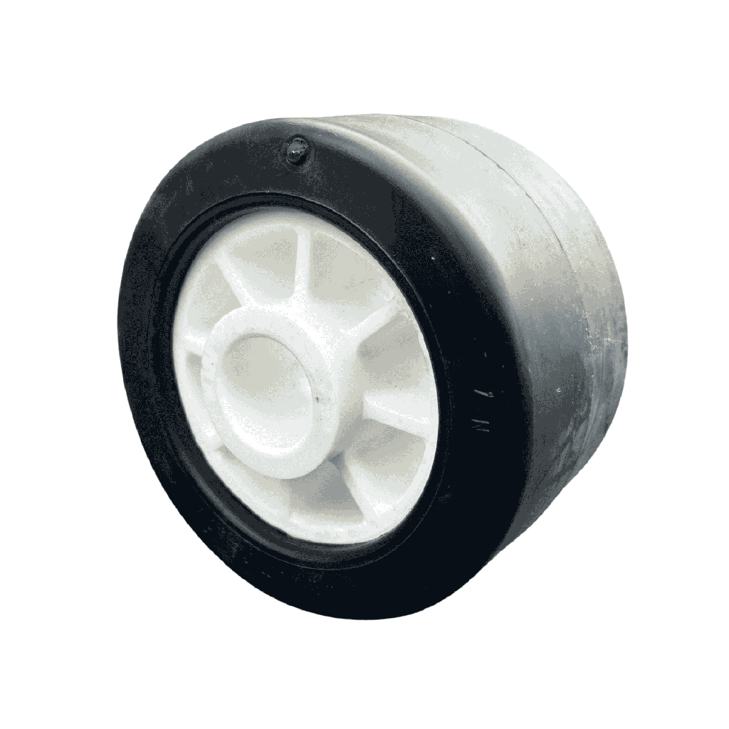 Bočni roler elastomer/polymer I Ø100x60x21mm I crni MR