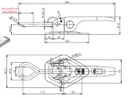 Zatvarač Steelpress ZB-15A s osiguračem