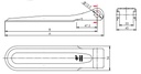 Velika šarka SPP, ZW-01.170A Ø 12,5