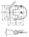 Pant kratki SPP, ZW-03.40 s osiguračem