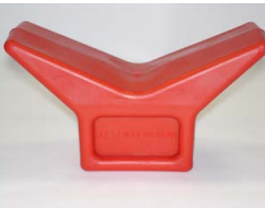 Snubber block, red, MRE