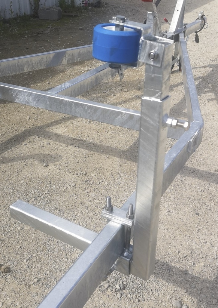 Side roller assembly I side roller with L piece - river I TORBARINA