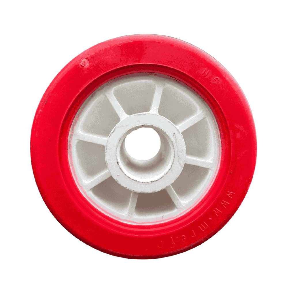 Side roller polymer I Ø120x70x21mm I red MR