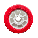 Bočni roler polymer I Ø120x70x21mm I crveni MR