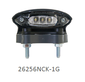 Number plate light LED Lucidity 12/24V