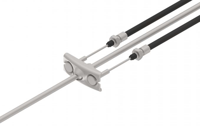 Balance bar kit for mono axle