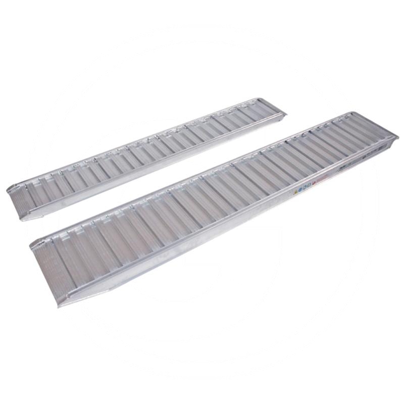 Navozna staza / Utovarna rampa AL-KO, ravna, nosivost 1165kg/kom, PROFI, 2369x300x70mm, Alu - 1 kom