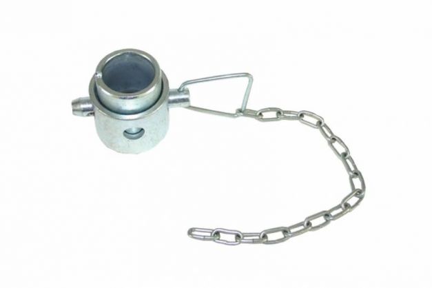 AL-KO rectangular stabilizer bracket, Ø70mm with 90° swivel