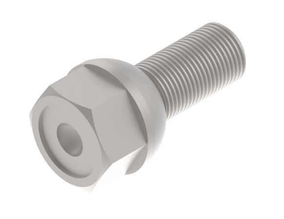 Wheel bolt AL-KO, round, M12x1.5x25mm H, for 1350 and 1800kg