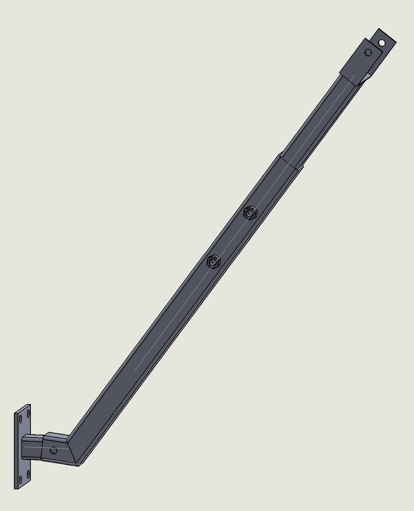 Engine support I galvanized steel I TORBARINA
