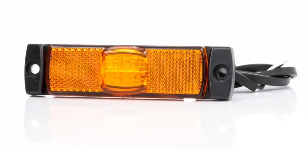 Side marker light yellow, LED, Fristom