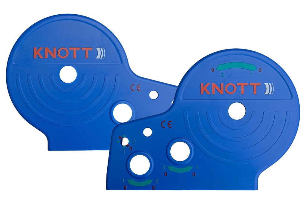 Plastični pokrov za vitlo Knott 900/1130 kg - plavo