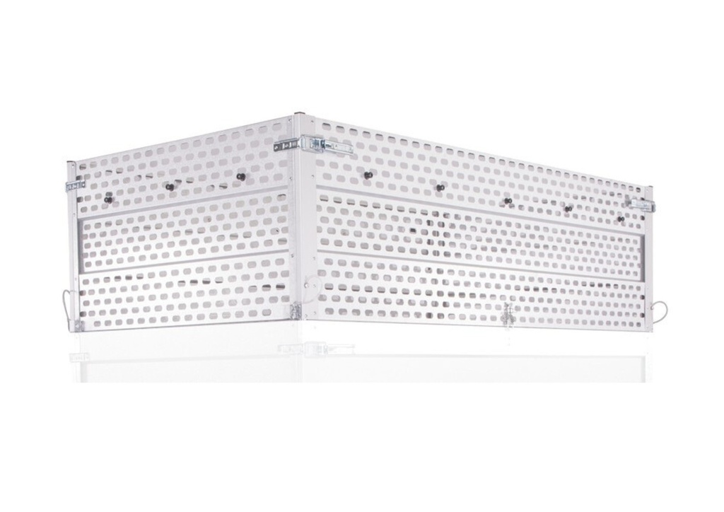 Perforated sheet-metal side boards extension for T075M1 500mm