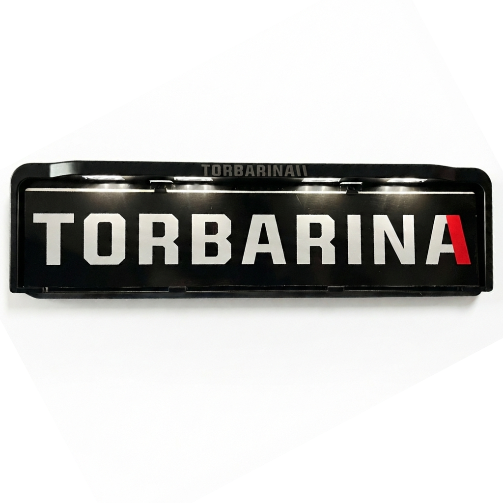 Number plate holder - LED I TORBARINA