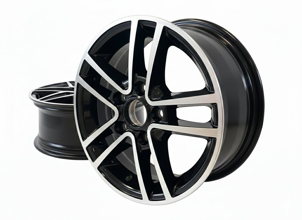 Black aluminium rim 14" 5x112