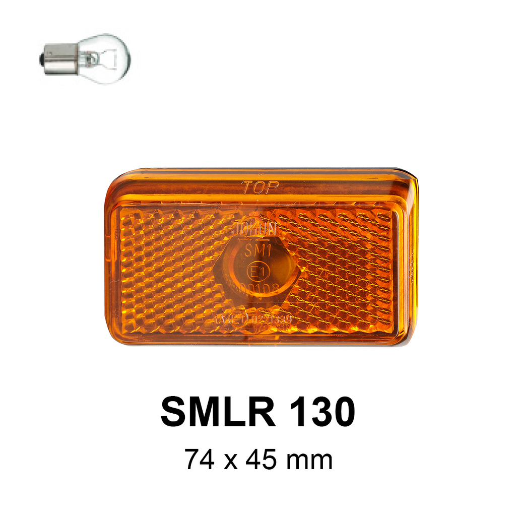 Gabaritna lampica SMLR 130, žuta, Jokon (bočna)
