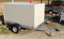 Car trailer PROFI - custom - with brakes 750-1800kg