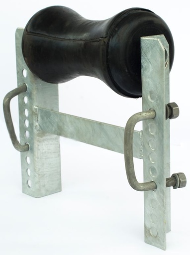 Keel roller assembly - 230 mm keel roller with H bracket I TORBARINA