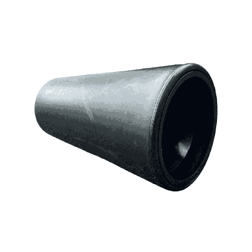 [20211] Bočni roler plastični konusni I 130x78mm I crni MR