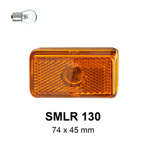 [2216] Side marker light SMLR 130/12V, yellow, Jokon 