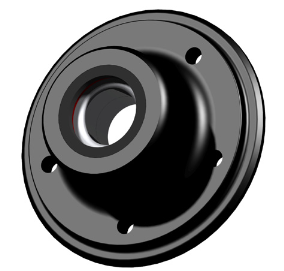 [12822] Hub Knott FNK12 112×5 M12×1,5 with bearing