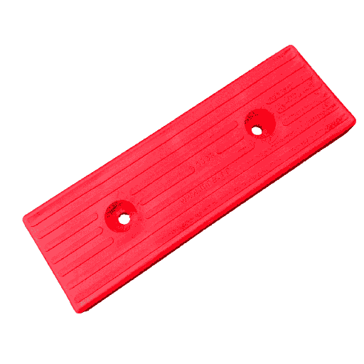 [202113] Snubber pad 300x100x34mm, red, MR