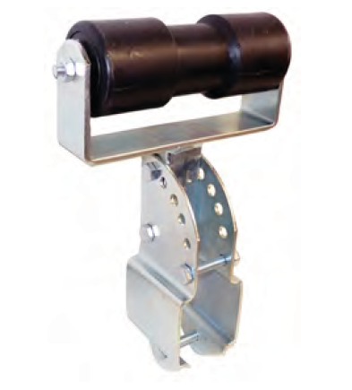 [2064] Leo Livio medium keel roller with T piece, for pipe 60x60mm, adjustable