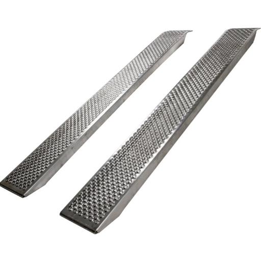 [1386] Navozna staza / Utovarna rampa Knott, aluminijska, ravna, 2500x260x80mm, 1000kg - par