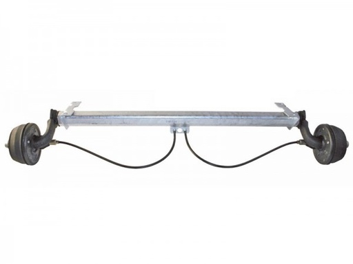 [11928] Axle braked AL-KO 750kg, BC 750mm/1190mm, 4x100