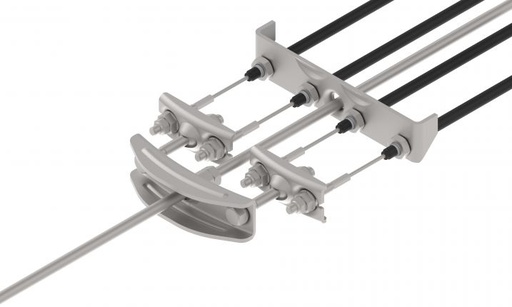 [128121] Vaga tandem Knott, prihvat za gljivu