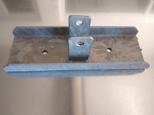 [20041] Bracket for snubber pad 300 mm - without pipe I TORBARINA