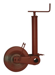 Professional jockey wheel AL-KO  semi-automatic, metal with steel wheel 310x90, load capacity 1500 kg, 900 kg in motion