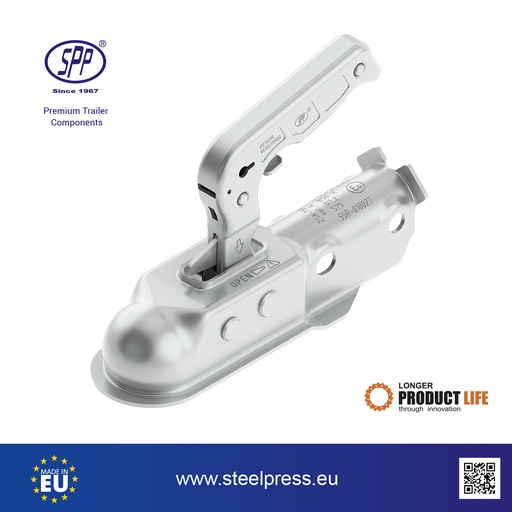 [1025] Kvačilo/šapa/spojka SPP I ZSK-075A-03 I 750 kg, Ø35