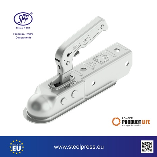 [1028] Coupling head SPP I ZSK-750L I 750 kg, square 40mm