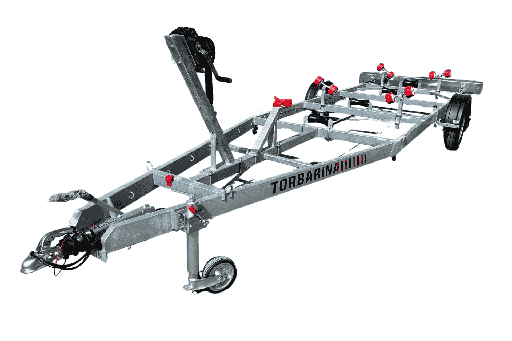 [007] Brodska prikolica Prima 1350 Knott