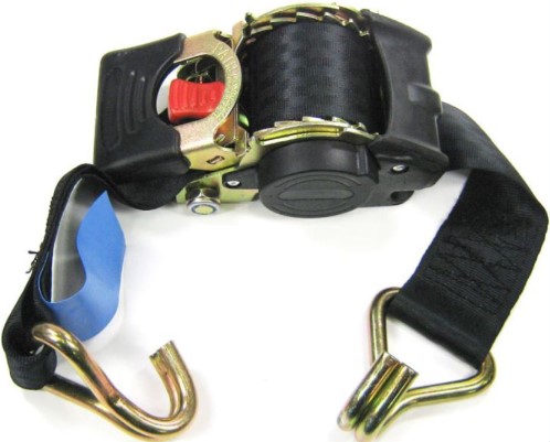 [441] Automatic retractable lashing strap, 300kg, 25mm L=0.4-3.0M