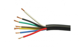 7 wire cable, 7x0,75 - 1m