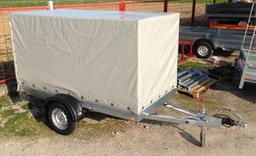 Car trailer PROFI - custom - with brakes 750-1800kg