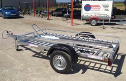 Trailer M075AA QUAD + motorcycle
