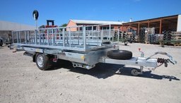 Custom trailer for bee hive transport