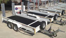 B600 construction machine transport trailer