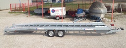 Car trailer M350AA for transport of 2 cars